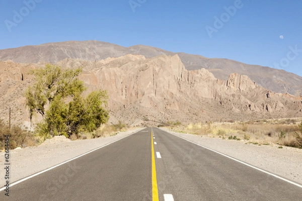 Obraz Road in the desert