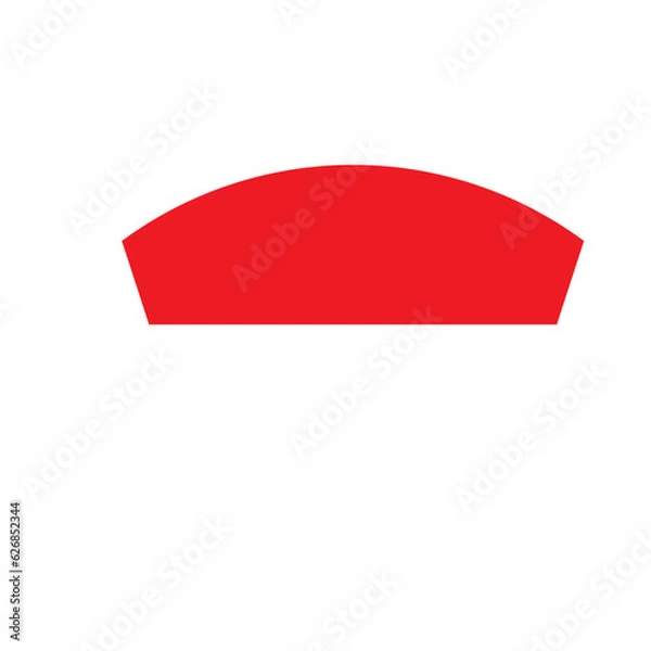 Fototapeta Indonesia Flag Geometry Shape