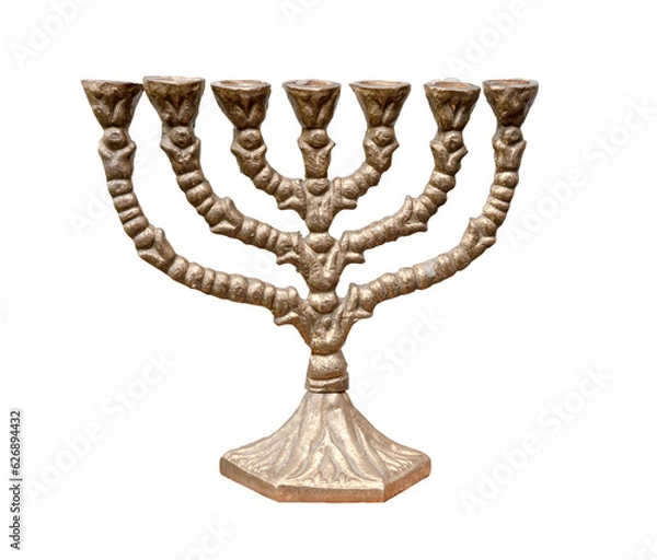Fototapeta menorah on a transparent background