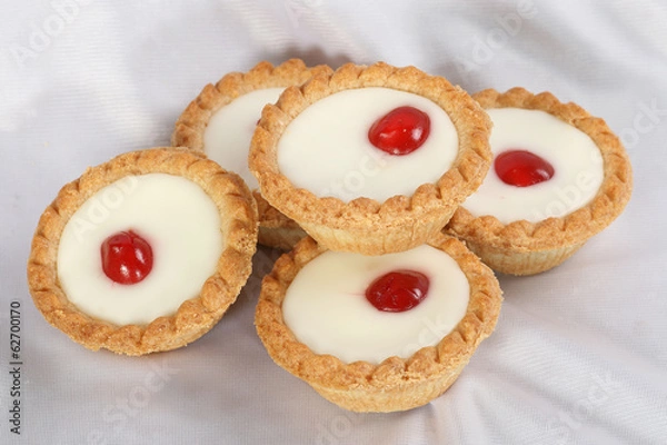 Fototapeta cherry bakewells