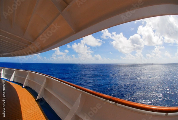 Obraz cruise ship deck