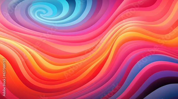 Obraz abstract colorful background with lines