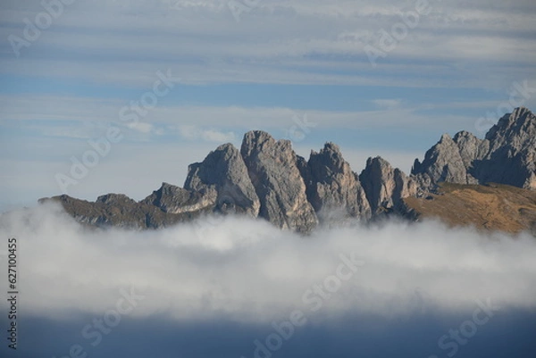 Obraz mountains in the fog