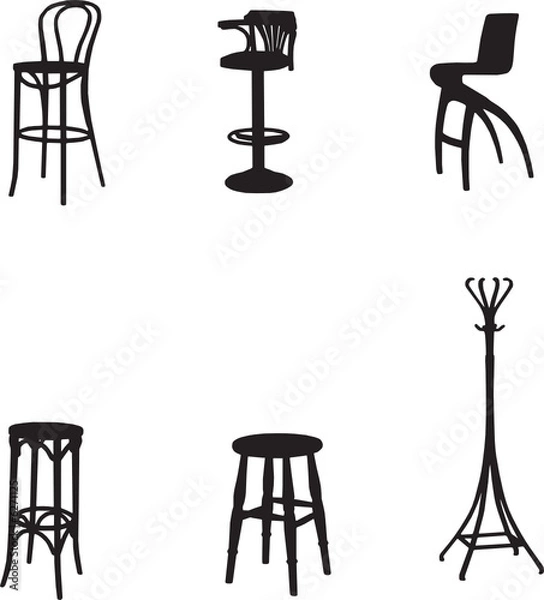 Fototapeta furniture collection