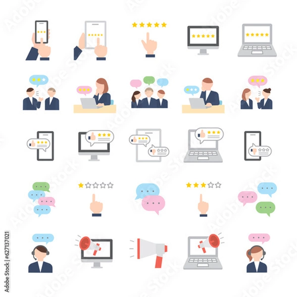 Obraz 口コミのアイコン集