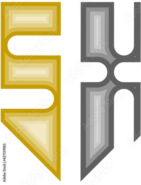 Obraz SX initial logo