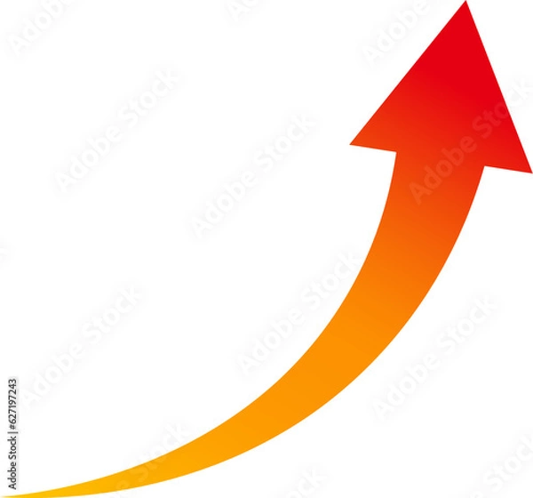 Obraz 矢印、上、上昇