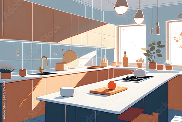 Obraz pretty kitchen
Generative AI