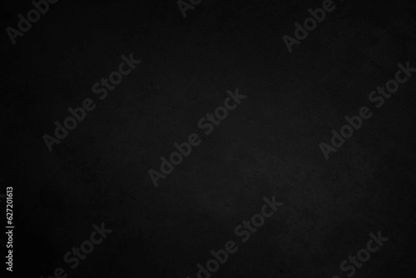 Fototapeta Close up retro plain dark black cement & concrete wall background texture for show or advertise or promote product and content on display and web design element concept decor.