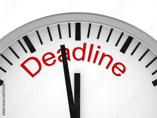 Obraz Deadline