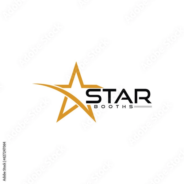 Obraz star logo design