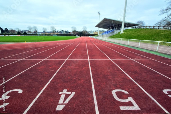 Obraz Piste d'athlétisme