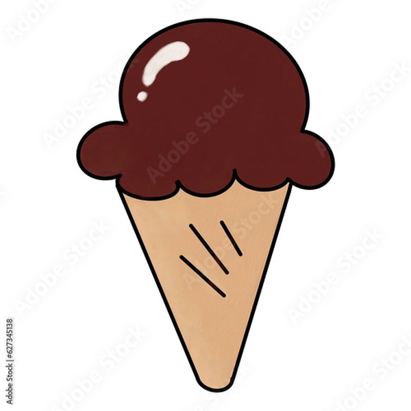 Obraz ice cream cone