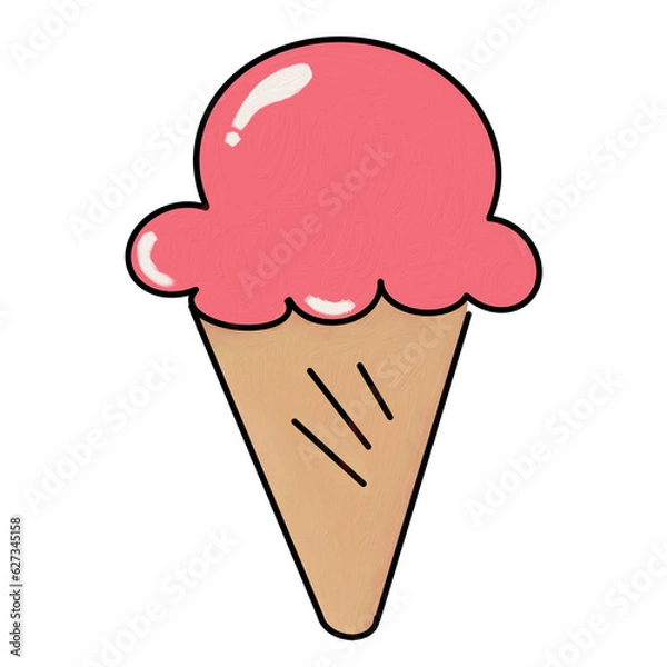 Obraz ice cream cone
