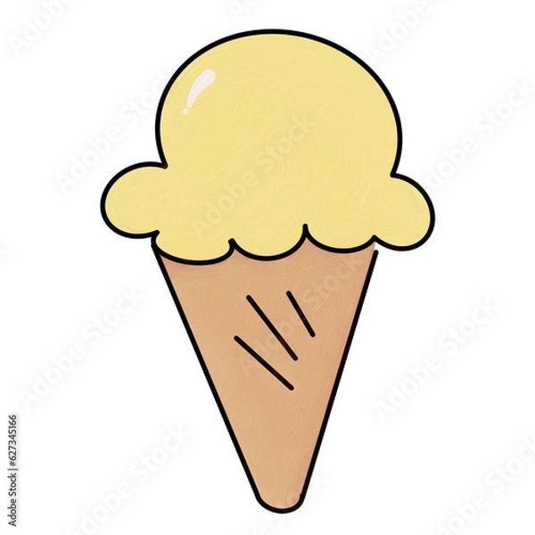 Obraz ice cream cone