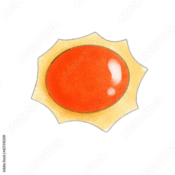 Obraz Sun Egg omelet 