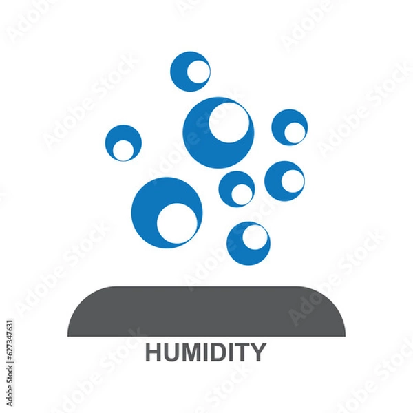 Fototapeta Humidity icon