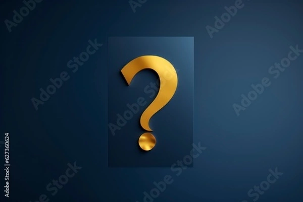 Fototapeta paper question mark