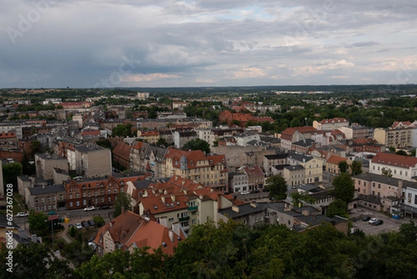Fototapeta Grudziądz panorama miasto stare miasto
