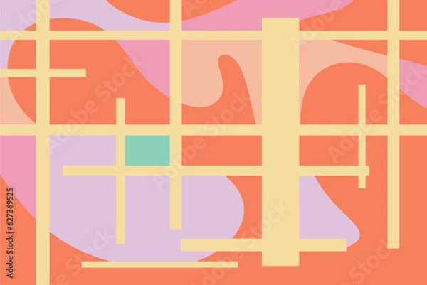 Fototapeta modern abstract background pattern wallpaper design