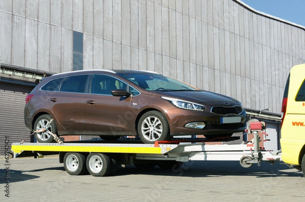 Obraz autotransport individuell