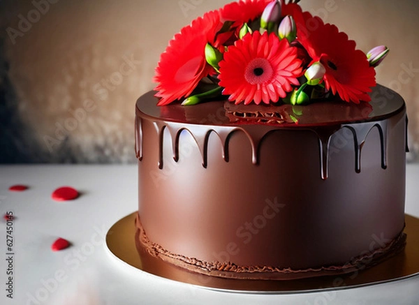 Obraz Whole Chocolate Cake