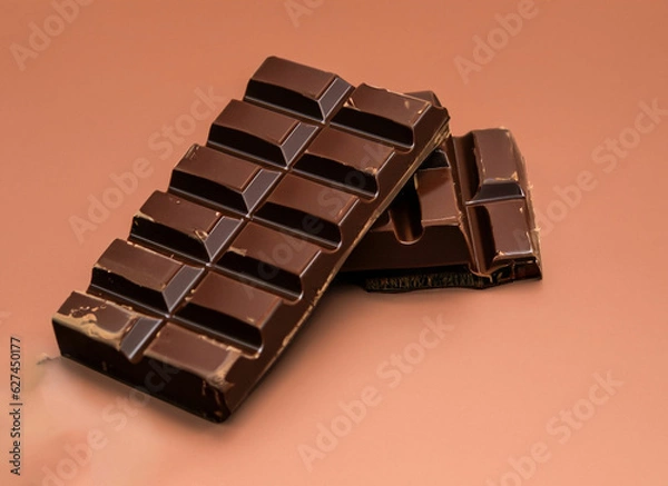 Obraz Milk chocolate pieces