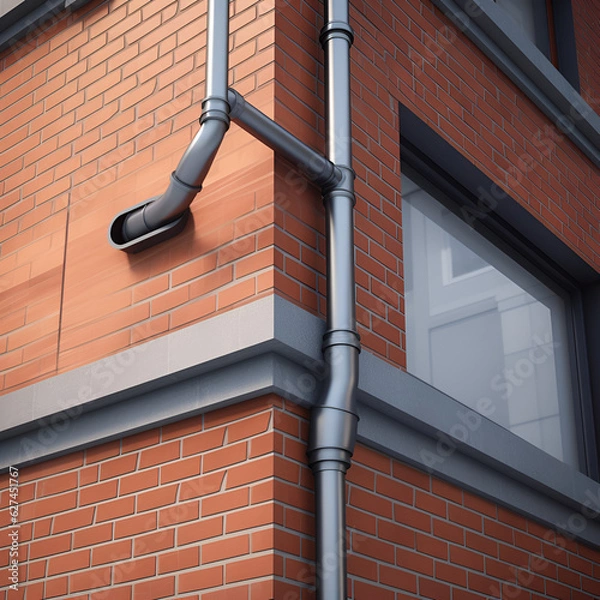 Obraz red brick wall