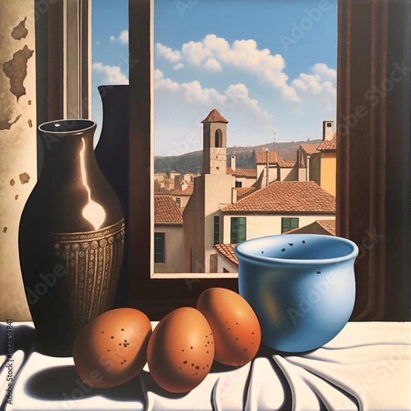 Obraz still life with vase
