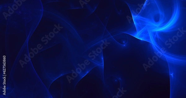 Fototapeta 3D rendering abstract technology fractal background