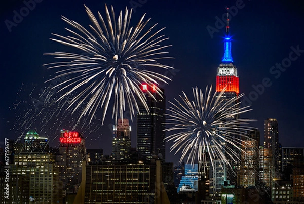 Fototapeta Independence Day, 4th of July