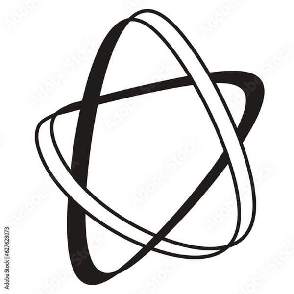 Obraz abstract 3d sphere