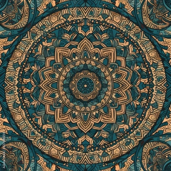 Fototapeta Seamless pattern