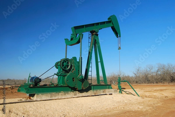Obraz Bigger pump jack  for increased production.