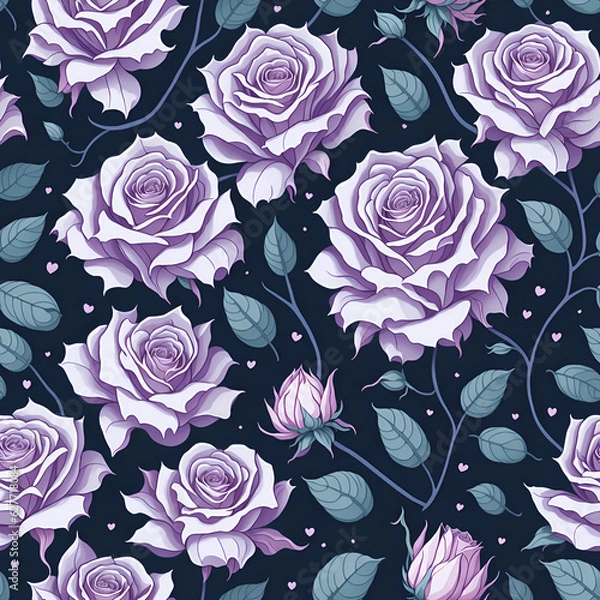 Fototapeta Pinkwhite Rose Bliss!