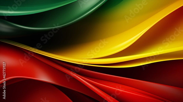 Fototapeta abstract background in colors of black history, generative ai