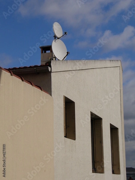 Obraz maison blanche