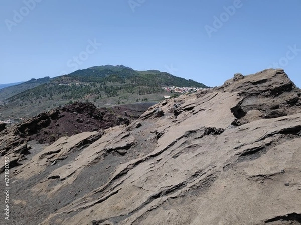 Fototapeta Vulkanflanke auf La Palma