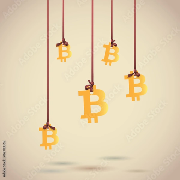 Obraz Bitcoin Dangling