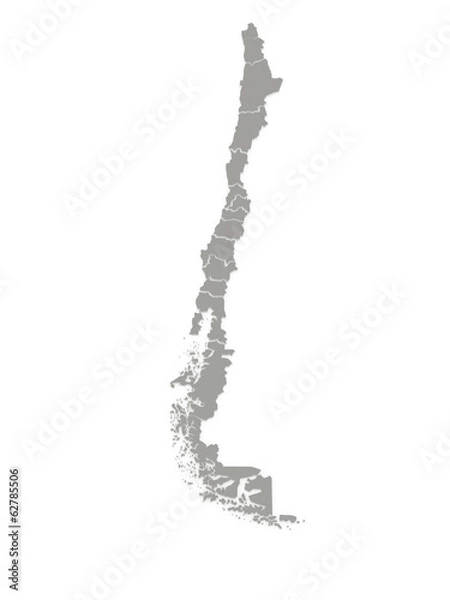 Obraz Mapa Chile