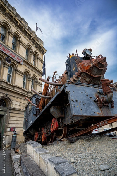 Obraz old abandoned factory