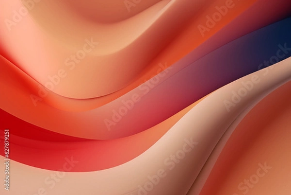 Fototapeta abstract red wave background, abstract background with a futuristic design 