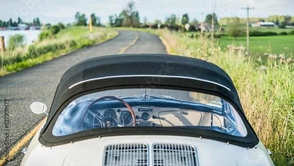 Obraz Convertible top on a car