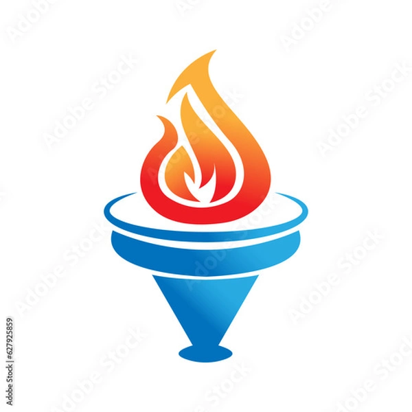 Obraz Thorch logo icon design