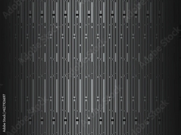 Fototapeta Gray line on black. Minimalist design. Cover design templates, business flyer layouts, wallpapers, etc.