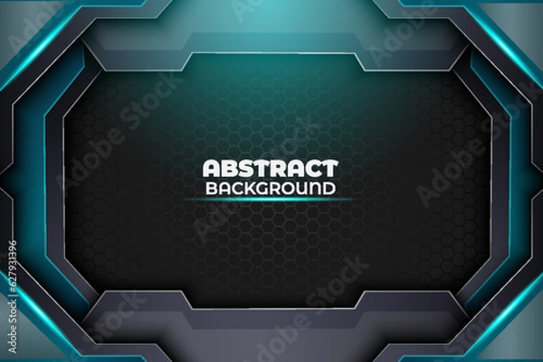 Obraz Abstract Modern Background Dark Blue