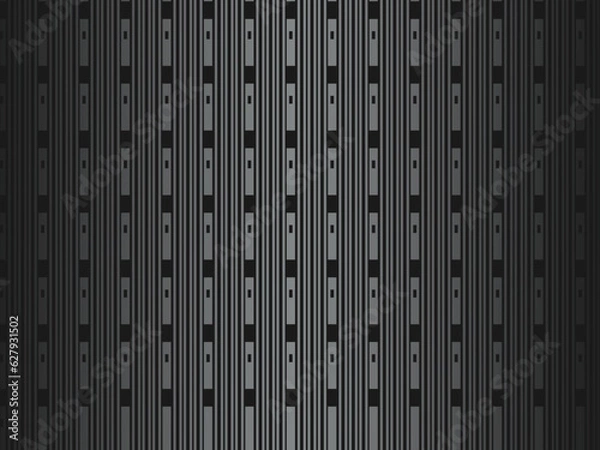 Fototapeta Gray line on black. Minimalist design. Cover design templates, business flyer layouts, wallpapers, etc.