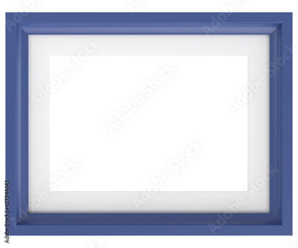 Fototapeta Picture frame. Landscape frame. 3D illustration.