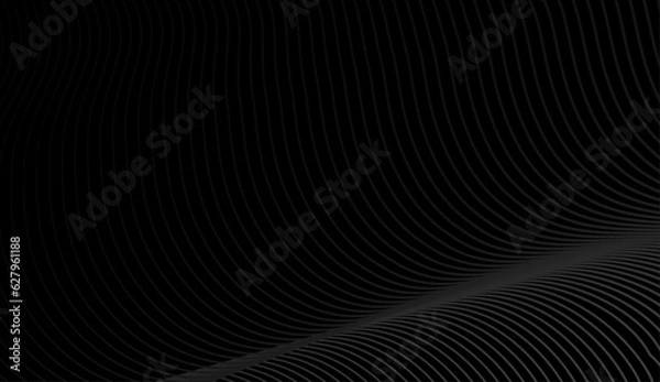 Fototapeta Black abstract background vector image.