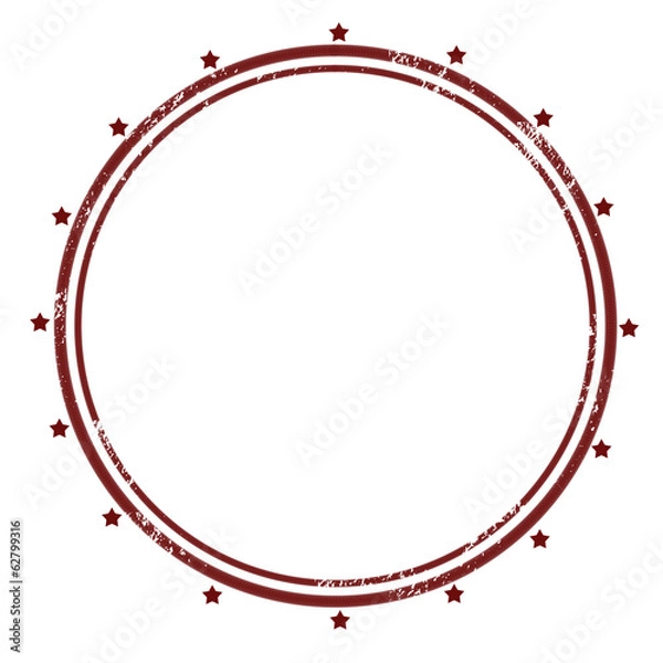 Obraz blank red with stars